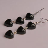 My Cold Black Heart earrings