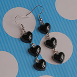 My Cold Black Heart earrings