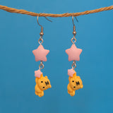 Cosmic Star Tiger Earrings