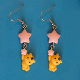 Cosmic Star Tiger Earrings