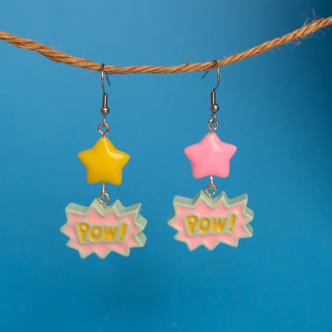 Pow! earrings