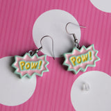 Pow! earrings