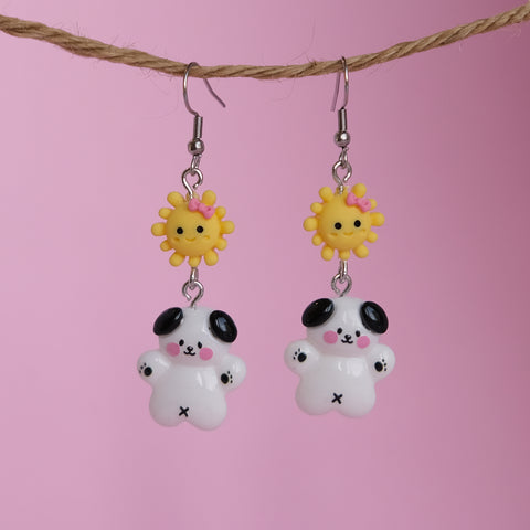 Sunshine Doggos earrings