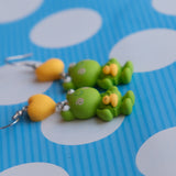 Frog & Duck Hearts Earrings