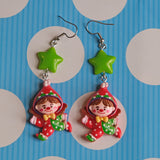 Creepy Clown Superstars Earrings