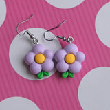 Plain & Simple Flowers Earrings