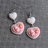 Lucky Strawberry Bunny Earrings