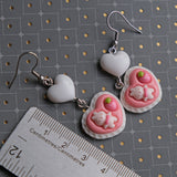 Lucky Strawberry Bunny Earrings