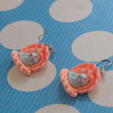 Whale Beauty Queen Earrings