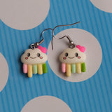 The Happiest Clouds in  the Sky earrings