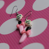 Pretty little Skull Daggers Earrings