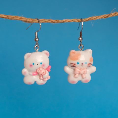 Kitten Besties earrings