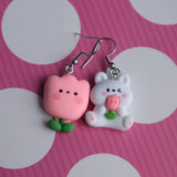 Tulip Bunny Earrings