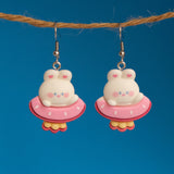 UFO Bunnies earrings