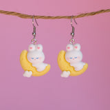 Moon Bunnies Earrings