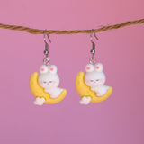 Moon Bunnies Earrings