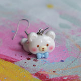 Snow Day Bunny Bears Earrings