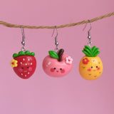 Chunky & Happy Fruit Earrings