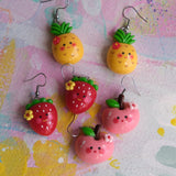 Chunky & Happy Fruit Earrings