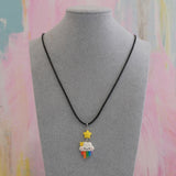 Stars Over the Rainbow Pendant Necklace