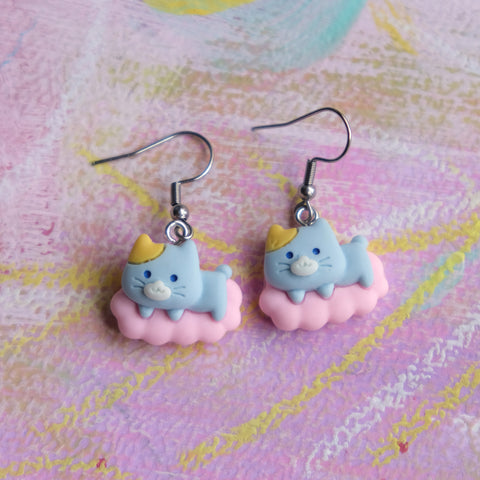 Cloud 9 Kittens Earrings