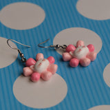 Summer Cat Blooms Earrings