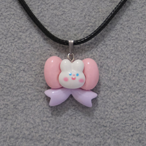 Bonnie Bunny Bows Pendant