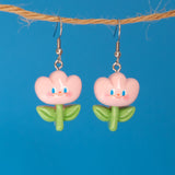 Happy little Smile Flowers Earrings