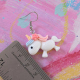 Skidaddle McHoofe Unicorn Earrings