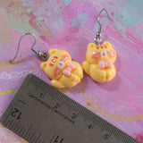 Oranges & Lemon Kitty Earrings