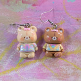 Beautiful Bear Sisters Earrings