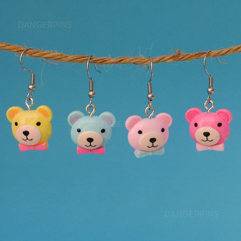 Small Sunday best bears earrings