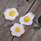 Fried Egg earrings