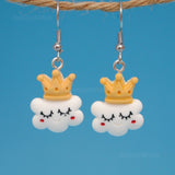 Sleeping Queen Clouds earrings