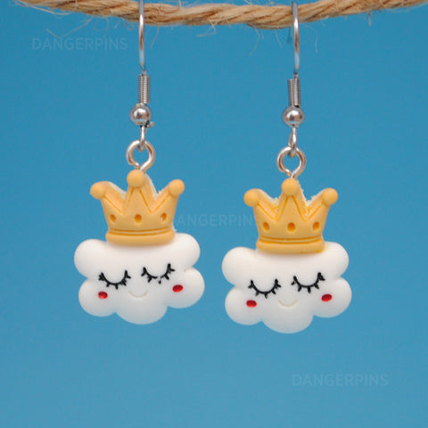 Sleeping Queen Clouds earrings