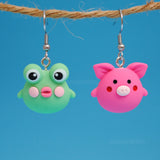 Pigs & Frogs earrings