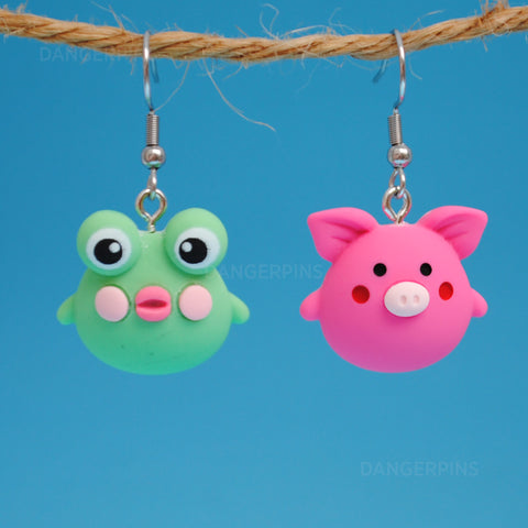 Pigs & Frogs earrings