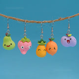 Fruit Feels Family earrings