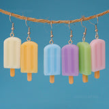 Plain fruity Popsicles earrings