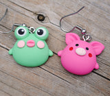 Pigs & Frogs earrings