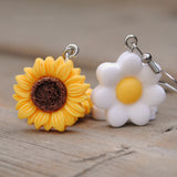 2 Pairs - Daisies & Sunflowers earrings