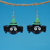 Spider Witch earrings