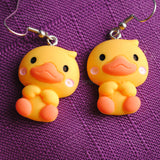 Anxious Duckling earrings