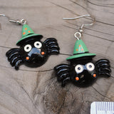 Spider Witch earrings