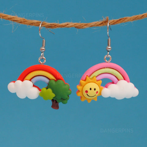 Magical Rainbow Wonderland earrings