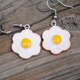 Fried Egg earrings