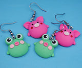 Pigs & Frogs earrings