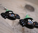 Spider Witch earrings