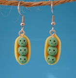 Happy peas in a pod earrings