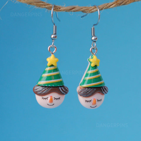 Calm & Happy party people earrings